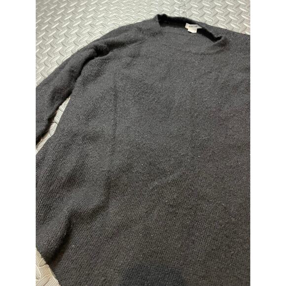 Helmut Lang Baby Alpaca Poncho Sweater Womens Small One Sleeve Asymmetrical Goth - Picture 3 of 11